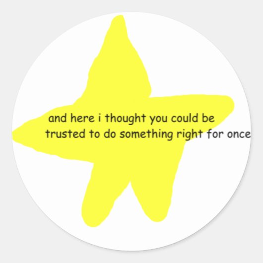 Je hebt Stickers geprobeerd (Voorkant)