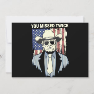 Je hebt twee keer de Westerne Trump Cowboy Trump 2 Kaart