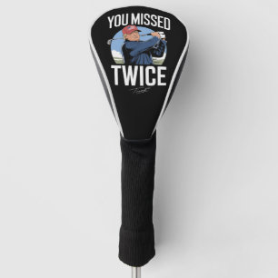 Je hebt twee keer gemist Golf 2024 Stem Trump Mist Golfheadcover
