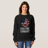 Je hebt vanavond de vierde zonnebloem van de Ameri Trui (Voorkant volledig)