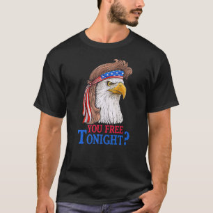 Je hebt vanavond vrijgelaten, Eagle Mullet Amerika T-shirt
