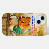 Je hebt vleugels gewoon vliegen kleine hond inspir Case-Mate iPhone case (Achterkant (horizontaal))