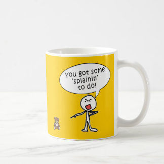 Je hebt wat schijn om producten te doen koffiemok