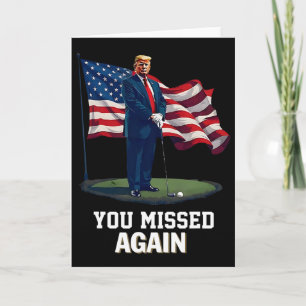 Je hebt weer gemist Trump 2025 Usa Vlag 3 Kaart