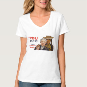 Je helpt mijn jongen de oorlog te winnen t-shirt