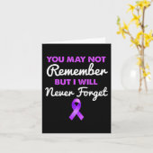 Je herinnert je misschien niet dat ik Alzheimer no Kaart (Gele Bloem)