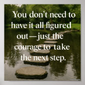 Je hoeft niet alles te hebben uitgezocht poster (Voorkant)