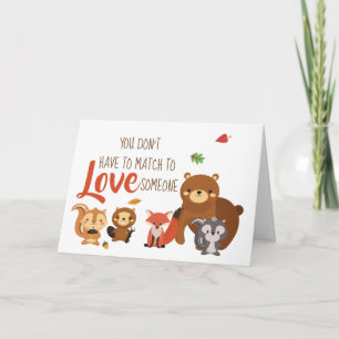 Je hoeft niet te matchen om van iemand te houden -