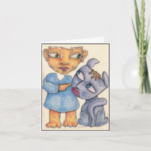 Je hond houdt van je kaart van Denis Gaston Art