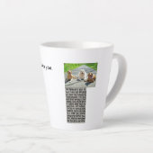 Je honden wensen je een late Mok (Rechterhoek)