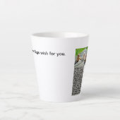 Je honden wensen je een late Mok (Voorkant)