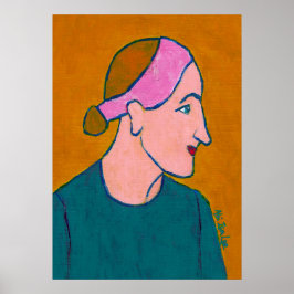 Je hoort ergens waar je je vrij voelt - Art Print