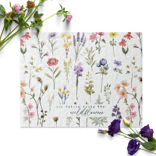 Je hoort tussen de wilde bloemen legpuzzel