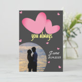 Je houdt altijd van je feestdagenkaart (Staand voorkant)