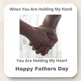 Je houdt mijn hand vast, je houdt mijn hart vast bier onderzetter