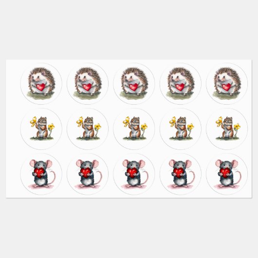 Je houdt mijn hartetiketten vast labels (Vel)