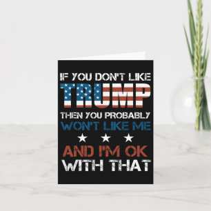 Je houdt niet van Trump dan zal je me waarschijnli Kaart