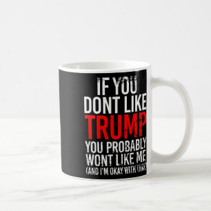 Je houdt niet van Trump, je zult me waarschijnlijk Koffiemok