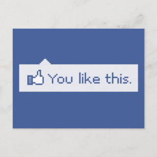 Je houdt van deze grappige Facebook Briefkaart