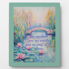 Je houdt van impressionisme fotoplaat