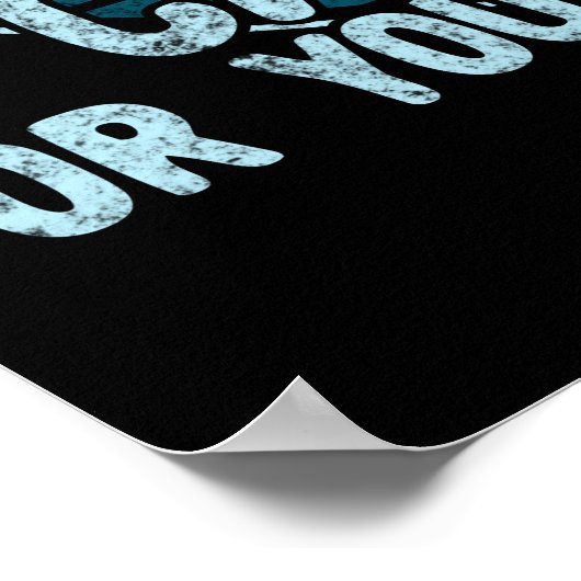 Je houdt van kamperen of je bent verkeerd! poster (Hoek)