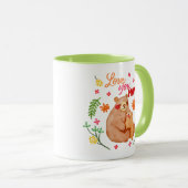 Je houdt van mama - Beer van mama en Moederdag van Mok (Voorkant rechts)