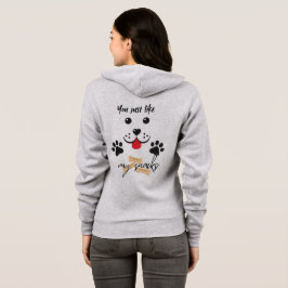Je houdt van mijn snacks hoodie