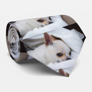 Je huisdier hond puppy custom foto chihuahua, 2-zi stropdas