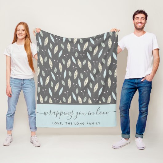 Je in Love Fleece Blanket Deken (In situ)