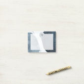 Je Initialen toevoegen | Aangrenzende afbraak Post-it® Notes (Op bureau)