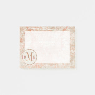 Je Initialen toevoegen   Garnet Weft Post-it® Notes