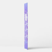 Je Initialen zuiveren glitter Case-Mate iPhone Case (Achterkant / Rechts)