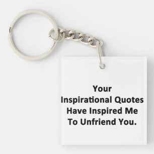 Je Inspirerende Citaten Sleutelhanger