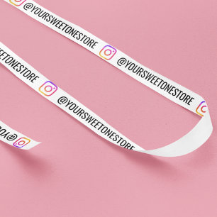 Je Instagram Naam Social Media Logo Icoon Lint