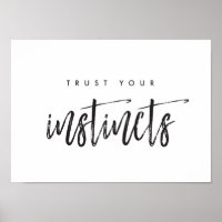 Je instinct vertrouwen