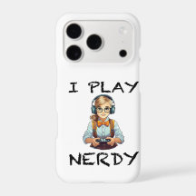 Je joue à la fille de joueur de nerdy