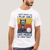 Je joue au T-shirt Golf (Devant)