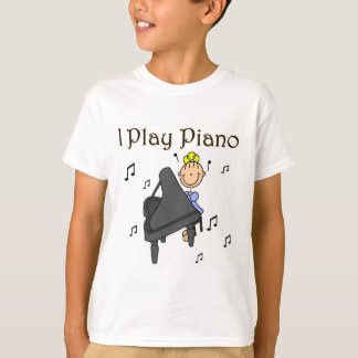 Je joue aux t-shirts et cadeaux de piano
