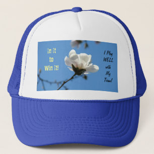 Je Joue BIEN avec Mon Équipe ! casquette de sport