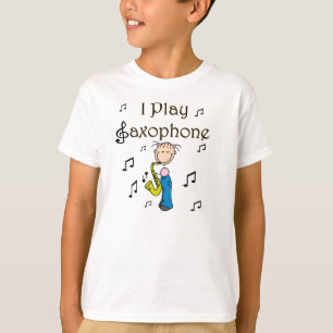 Je Joue du Saxophone T-shirts et Cadeaux pour Figu
