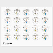 Je joue Stickers Saxophone Stickers (Feuille)