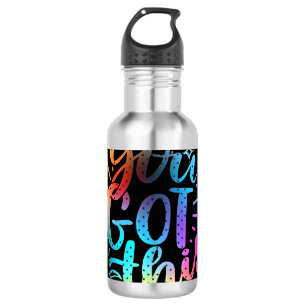 Je kan dit inspirerende sterren en kleuren waterfles