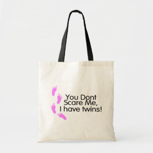 Je kan me niet schelen dat ik twee keer roze heb tote bag