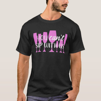 Je KAN Niet Sappen Met Ons Mean Girls Wijn T-shirt