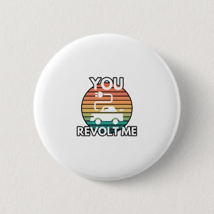 Je keert me af met elektrische auto-Humor voor ele Ronde Button 5,7 Cm