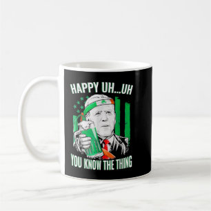 Je kent het ding Joe Biden Beer St Patr Koffiemok