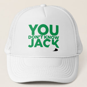 "Je kent Jack niet" Trucker Pet