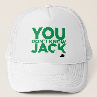 "Je kent Jack niet" Trucker Pet