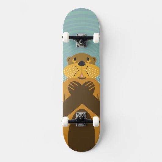 Je kent je Otter Schaats Deck Skateboard (Voorkant)