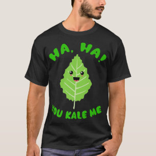 Je kent me grappige vegetan Vegan Kale Vegetable T-shirt